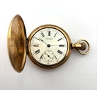 Waltham Royal Antique Mechanical Pocket Watch 15J  16s  4349372  WORKS!