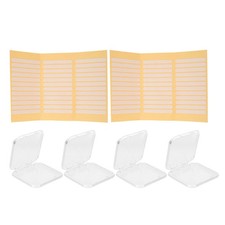 Durable Reusable Plastic Nail Storage Container Clear Organizer for Tips