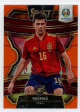 2020 Panini Select Uefa Euro Preview Terrace Orange Prizm 125 Rodri Go 35 15hl