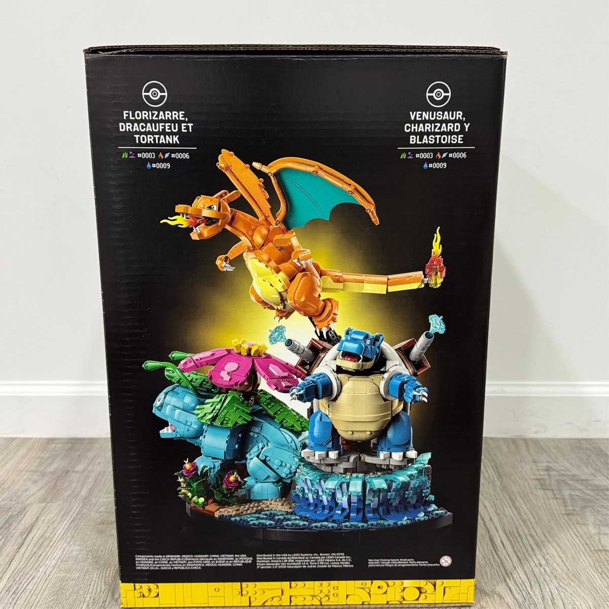 LEGO Pokémon 72153 Venusaur Charizard Blastoise Kanto Evolution