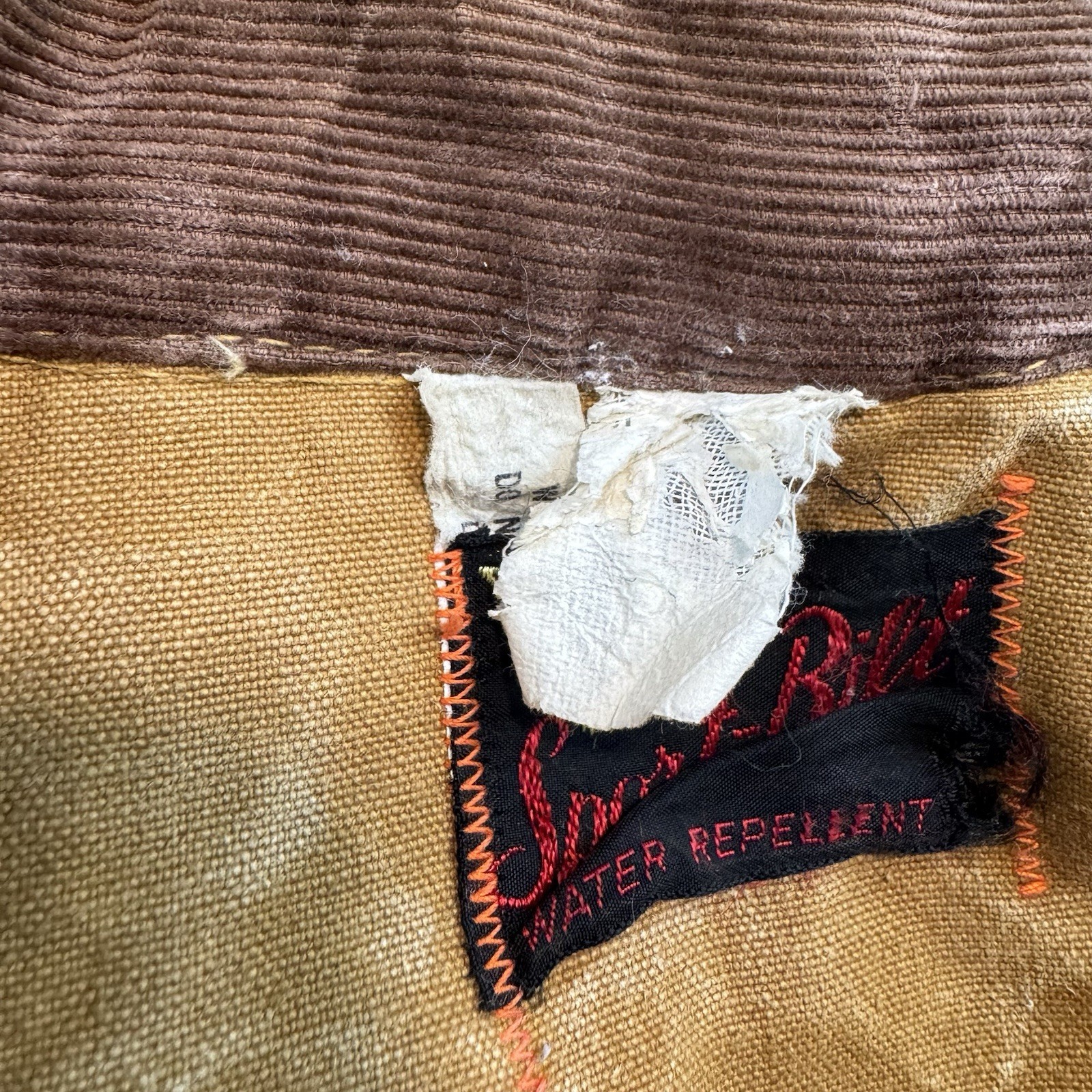 Vintage 60s Sport Bilt Canvas Hunting Jacket Old School Sportsman Padded Mens M thumbnail 13