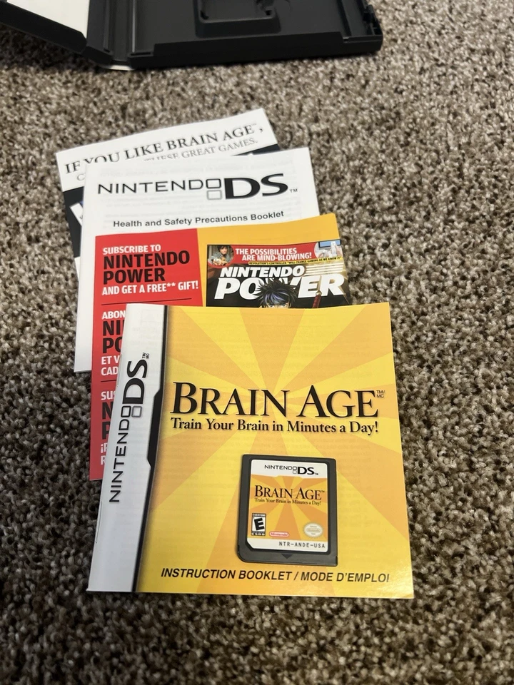 Brain Age Bundle 1 2 Academy for Nintendo DS 2006-2007 - Image 3 of 4