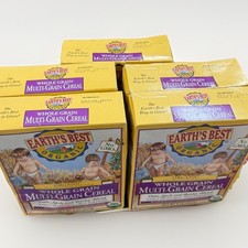 Multi Grain Baby Cereal 8 oz Box 5 Pack Earth s Best Organic Earths Food Whole