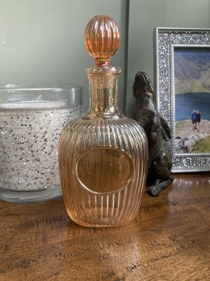 Karnevalsglas 6 3/4'' europäische Flasche ~ unbekannter Hersteller frühes mundgeblasenes Glas