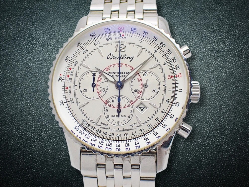 Breitling Navitimer Montbrillant A41330 SS Silver