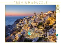 Calvendo Puzzle Lichter Von Oia | 1000 Teile Lege-GrößE 64X48Cm Foto-Puzzle FüR