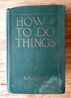 How To Do Things ~1920 Vintage~ Ontario County Seneca Geneva NY Finger Lakes FLX