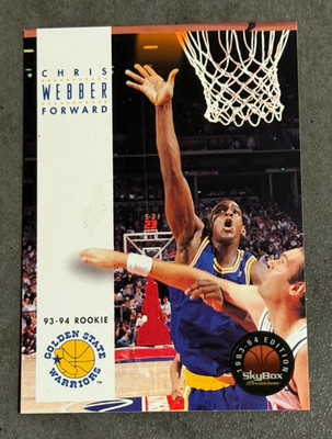 Chris Webber Skybox 1994 #227