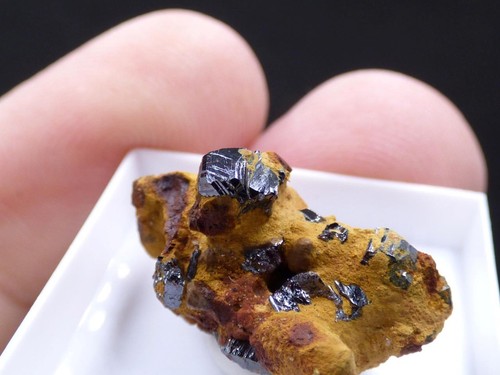 β
FDMINERALS β
π CRYSTALLIZED RUTILE ON MATRIX π Samuteba Mine, Zambia - af70 - Picture 4 of 8