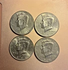 LOT OF 4 - 1996P, 1997P, 1998P & 1999P KENNEDY HALF DOLLAR COINS
