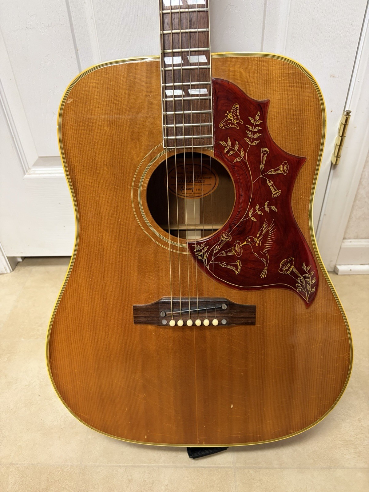 1966 Gibson Hummingbird Vintage Free Ship