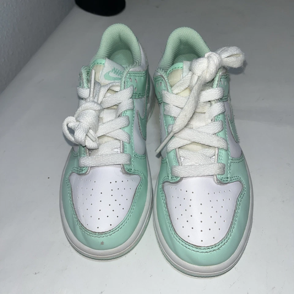 🔥2023 Nike Dunk Low Blanco/Espuma Como Nueva PS FZ3536-100 Talla 13.5 Excelente Estado Foto 2 de 4