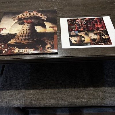 Lynch Mob - Babylon 2x Orange Vinyl LP + Autographed Sheet by full band Dokken