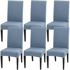 Jusmate Chair Covers For Dining Room Set Of 6 Stretch Spandex Dining Chair