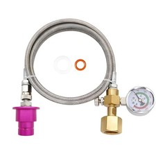Soda Terra Machine Co2 Adapter Quick Connector Adapter With High Pressure Sta...