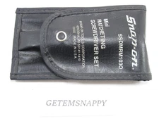 Snap On MINI Orange Handle Ratcheting Screwdriver Set W/Case SSDMRM103O MINT