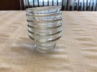 Vintage Set of 6 PYREX 414 Old Style Clear Glass Custard Dessert Ramekin Cups