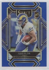 2021 Panini Select Club Level Blue Prizm 88/99 Jake Funk #299 0s55