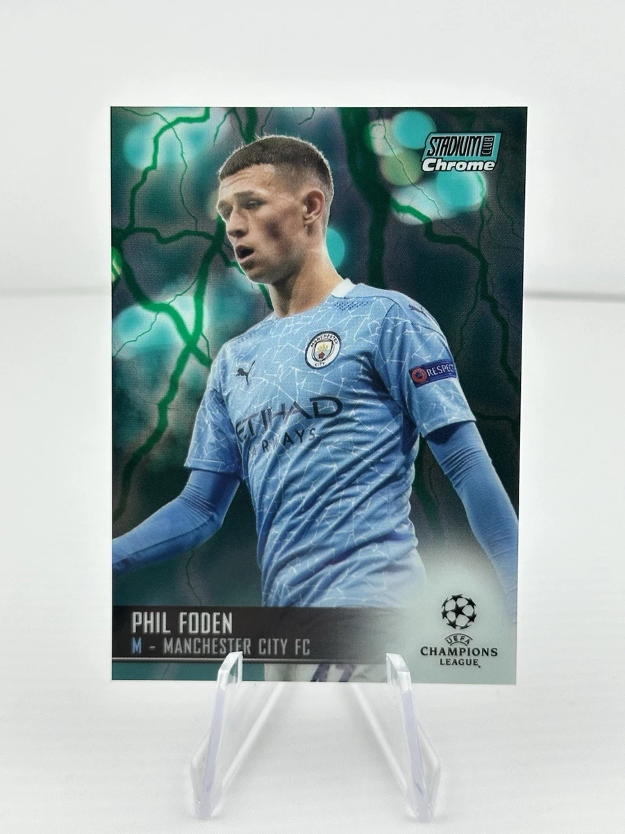 2020-21 Topps Stadium Club Chrome UCL Phil Foden #32 for sale | eBay
