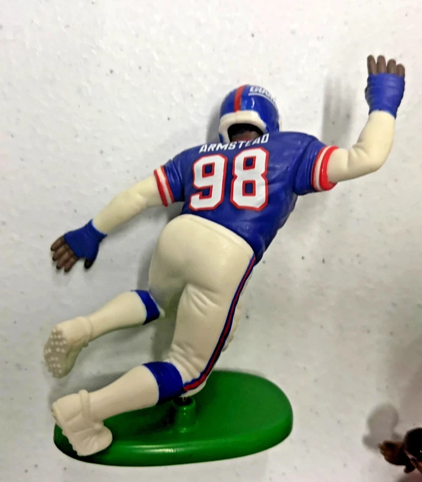 Raro muy difícil de encontrar 2000 Jesse Armstead alineación inicial suelta New York Giants Foto 2 de 3