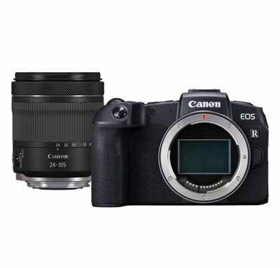 Canon EOS RP Spiegellose Systemkamera Kit RF 24-105mm f/4-7,1 IS Schwarz