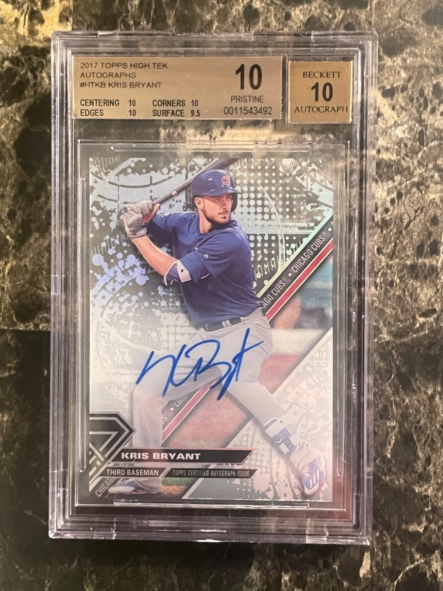 Kris Bryant 10 Graded Baseball Sports Trading Cards & Accessories