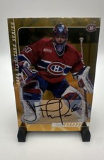2000-01 In the Game Be A Player Signature Series - Autographs Jose Theodore #195
