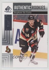2011 SP Game Used Edition Authentic Rookies 287/699 Stephane Da Costa #157 e9p