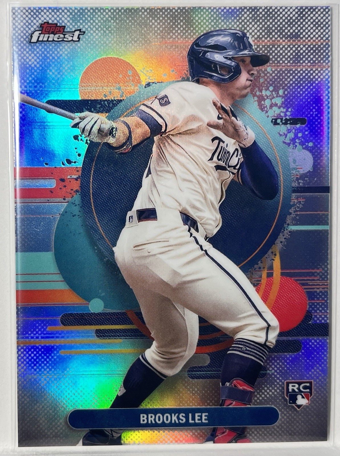 2025 Topps Finest Brooks Lee Rookie #163 Refractor