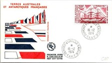 France FDC 1974  French Southern & Antarctic Lands - Dumont D Urville - J20042