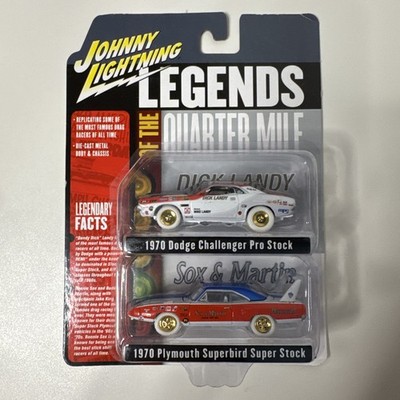 Johnny Lightning Legends Of The Quarter Mile 2 Pack White