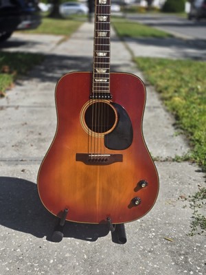 Gibson J-160E C 1971- Sunburst Guitar