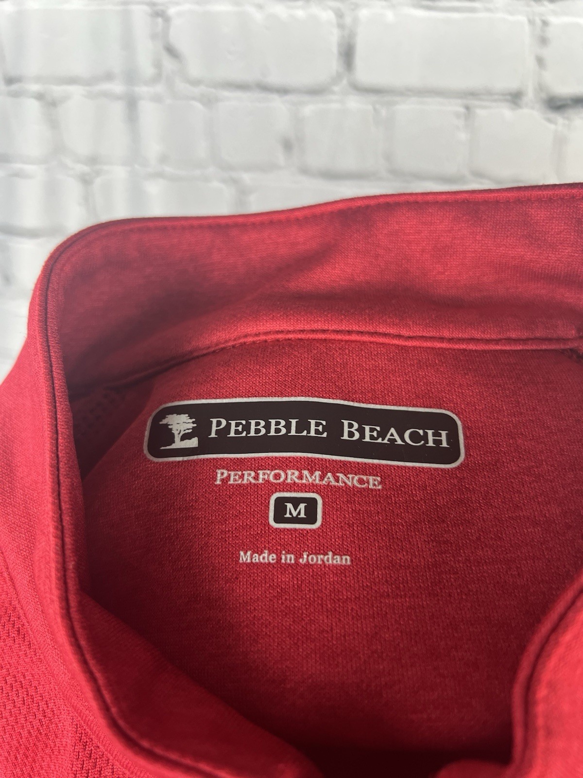 Pebble Beach Performance Quarter Zip Jacket Men M… - image 7