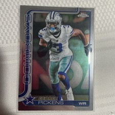 George Pickens 2025 Topps Chrome Base #80