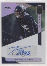 2019 Panini Donruss Elite Elite Rookie Auto 79/499 Travis Homer #RA-TH Auto 8k4