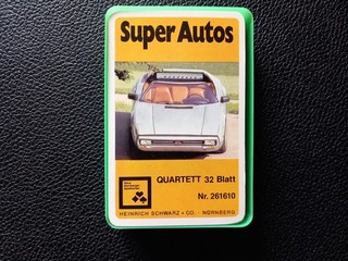 Quartett Nürnberger 261610 Super Autos 1982