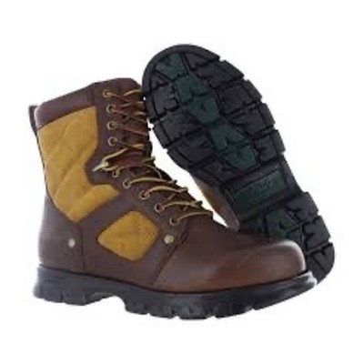 Polo Ralph Lauren Men's Dennison Rugged Boots Leather Canvas Men s 10.5 