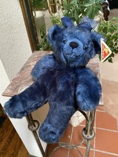 Dakin Applause Special Edition Crystal Blue Tipped Plush Bear 56196 NWT