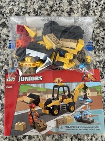 LEGO 10666 Juniors: Digger - All Pieces And Manuel- No Box