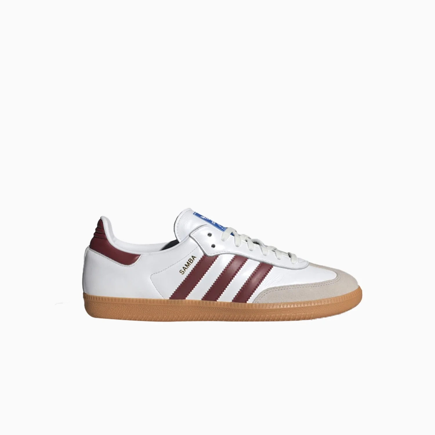 MEN'S ADIDAS Samba OG If3813 Cloud White / Collegiate Burgun