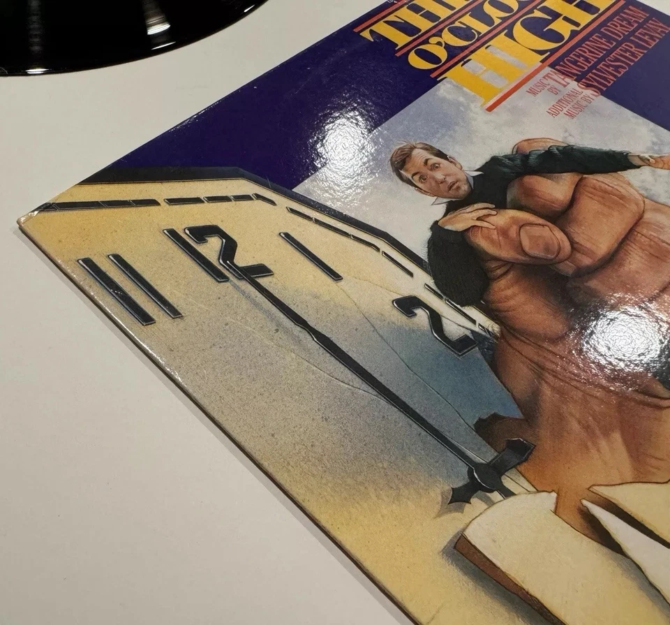 Three O’Clock High Tangerine Dream Soundtrack Vinyl LP EX/VG+ 1987 1st Pressing Foto 2 de 4