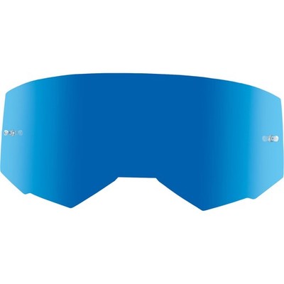 FLY Racing Adult Single Lens with Post - Blue Mirror/Small Smoke FLA-038