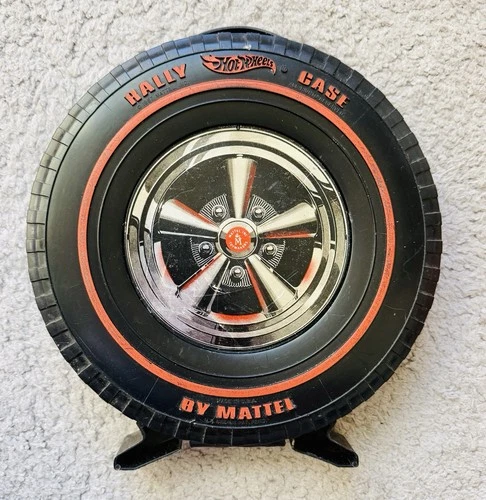 Hot Wheels Redline 1967 12 Car Rally Case Mattel Carrying Wheel with Diecast Lot