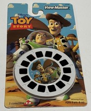 Rare 1998 TOY STORY Viewmaster 3-D 3 Reel Set, NIP