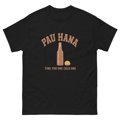 Pau Hana Hawaii Tee | Island Pride Cotton T-Shirt | Beach Vacation Gift