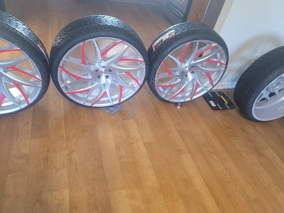 26 inch rims and tires - Image 2 of 4
