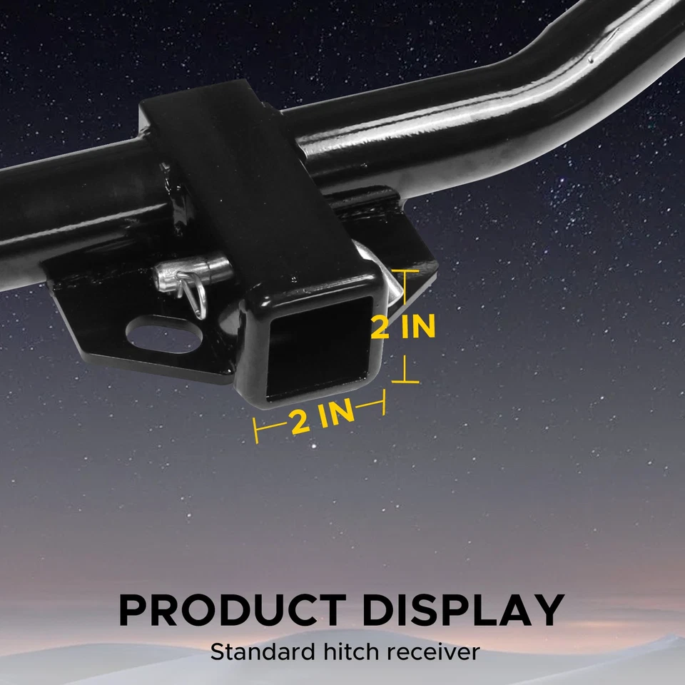 Fits Escape Tribute Mercury Mariner 05-12 Class 3 Trailer Tow Hitch Receiver 2" — 第 3/4 张图片