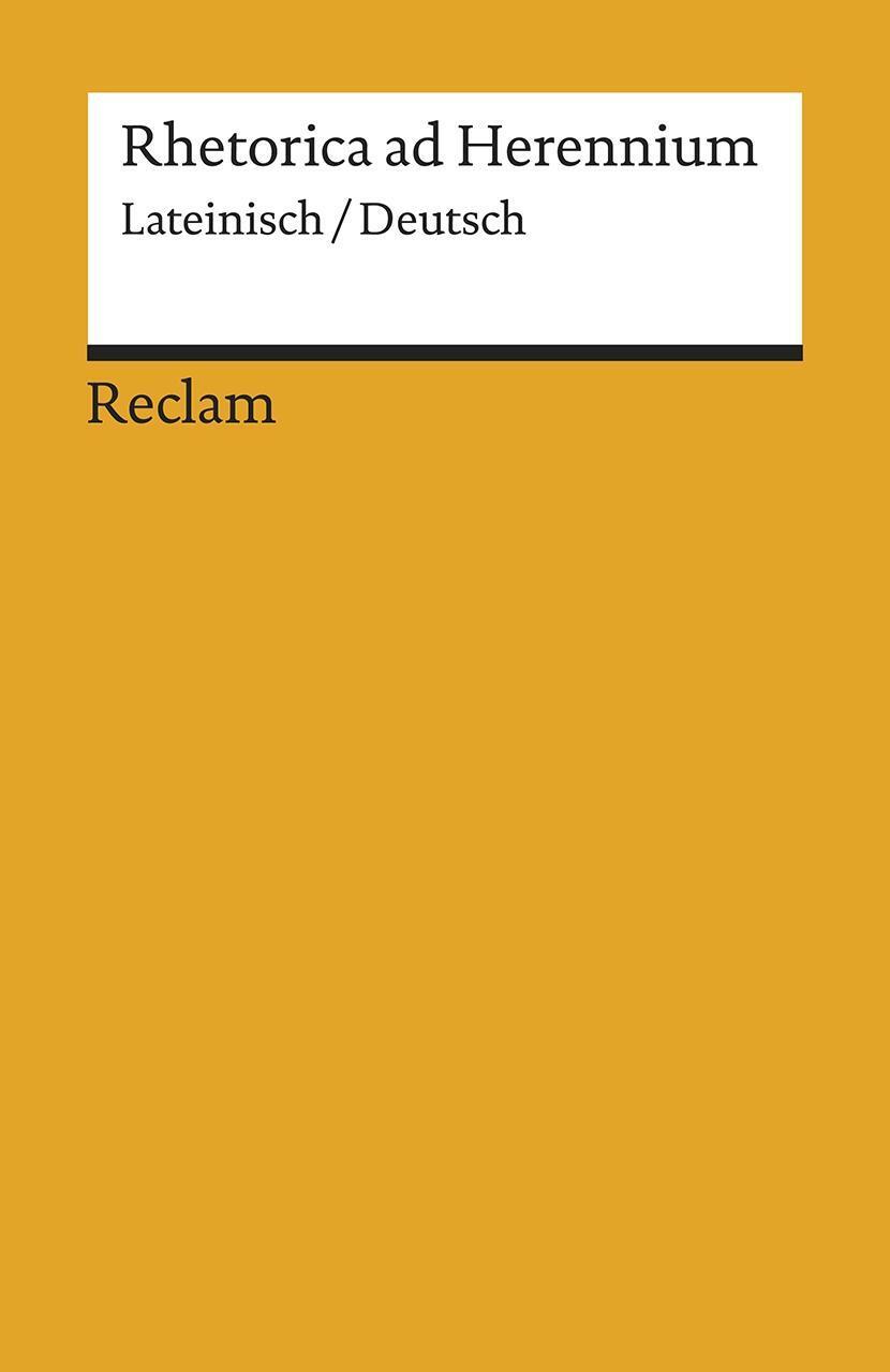 Rhetorica Ad Herennium Thierry Hirsch