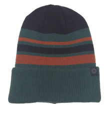 Marmot Steep Hollow Nori Copper Striped Beanie Unisex One Size Fits All - O/S