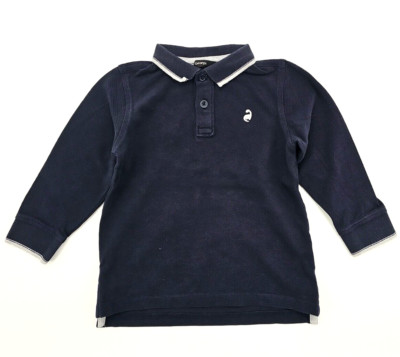 George Jungen Poloshirt Langarmshirt Kragen in Gr. 92/98 (2-3 Jahre)   Baumwolle